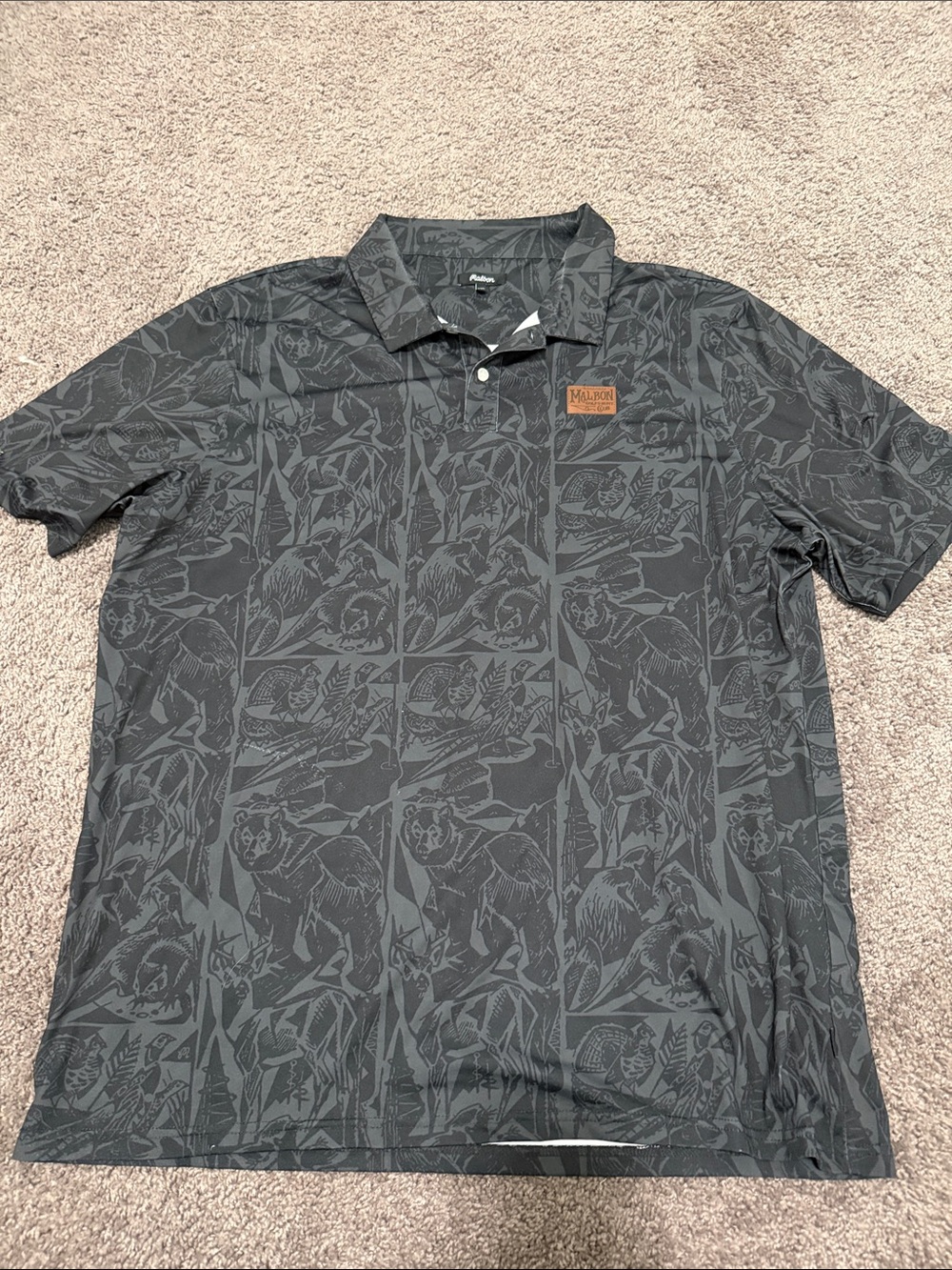 Malbon Golf & Hunt Performance Polo
